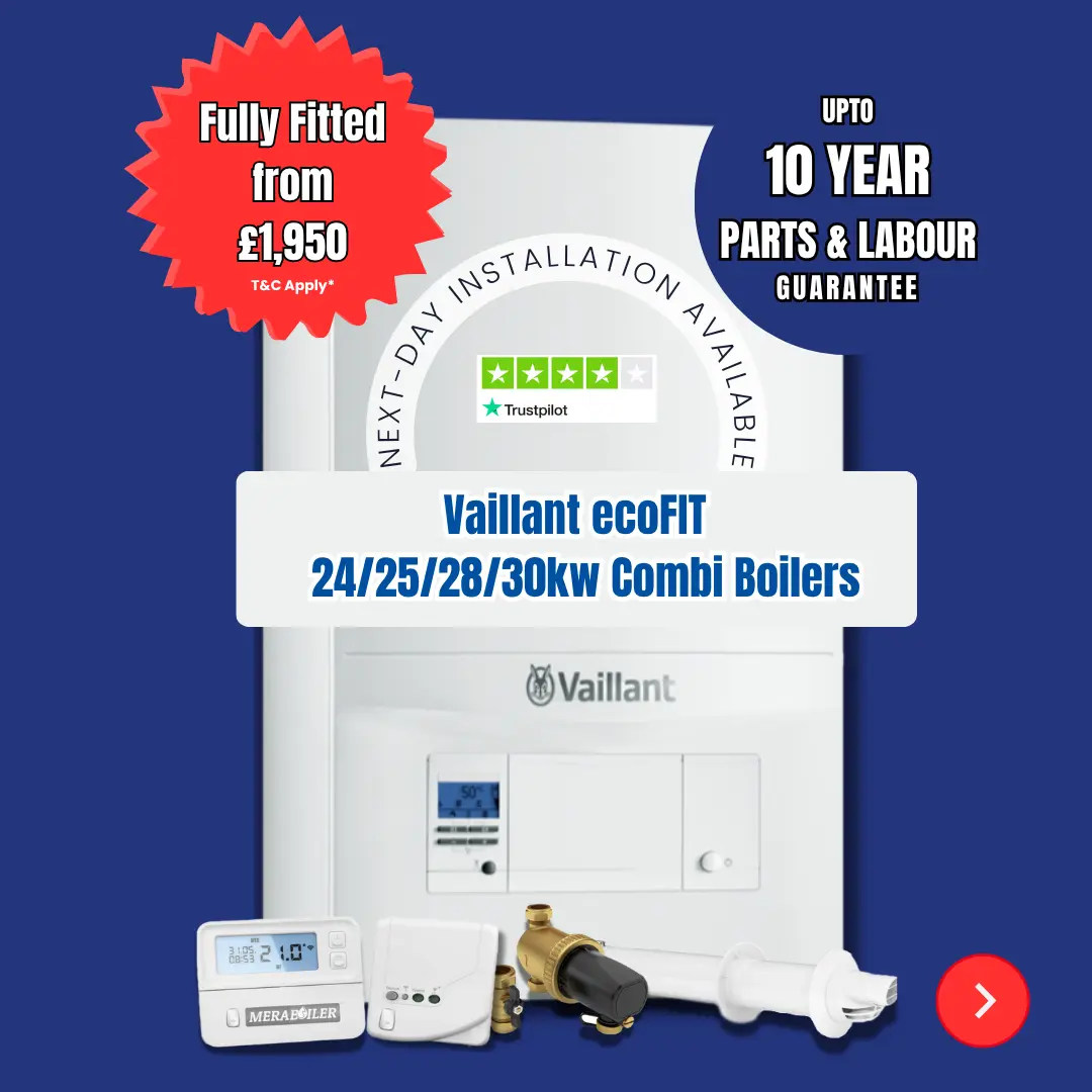 Vaillant ecoFit A-rated combi boiler offer